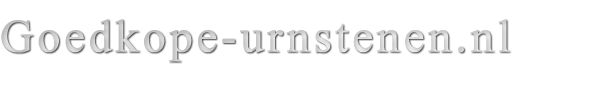 Goedkope Urnstenen